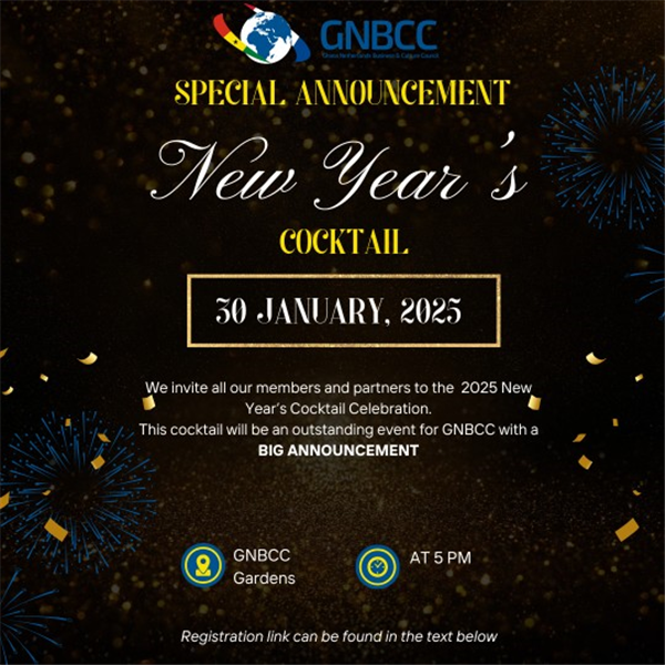 Invitation: GNBCC New Year's Cocktail 
